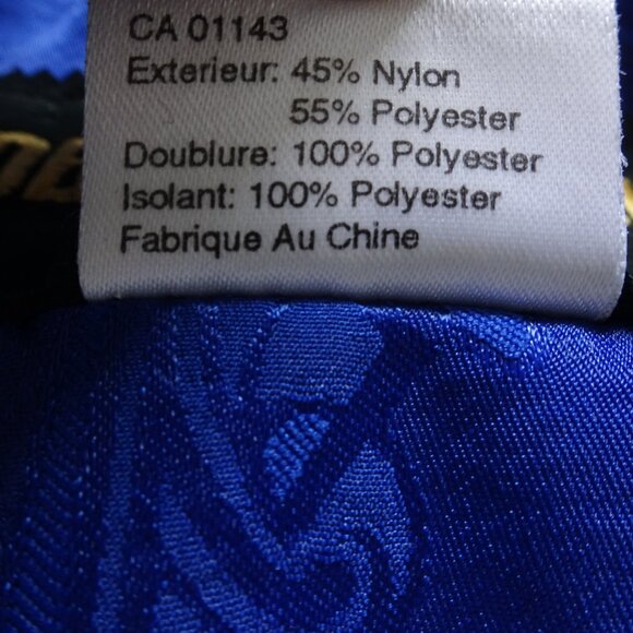 Obermeyer Women's Ski Jacket VTG 90s Size 10 Blue Full Zip Snow Du Point Thermo - Picture 9 of 10